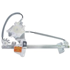 Máq. do vidro Elétrica da pta. tras. - esq. S/motor Fix. Mabuchi - Peugeot 206 99 à 08 Máquina do vidro elétrica da Porta traseira - Esquerdo - Sem Motor - Fix. Mabuchi